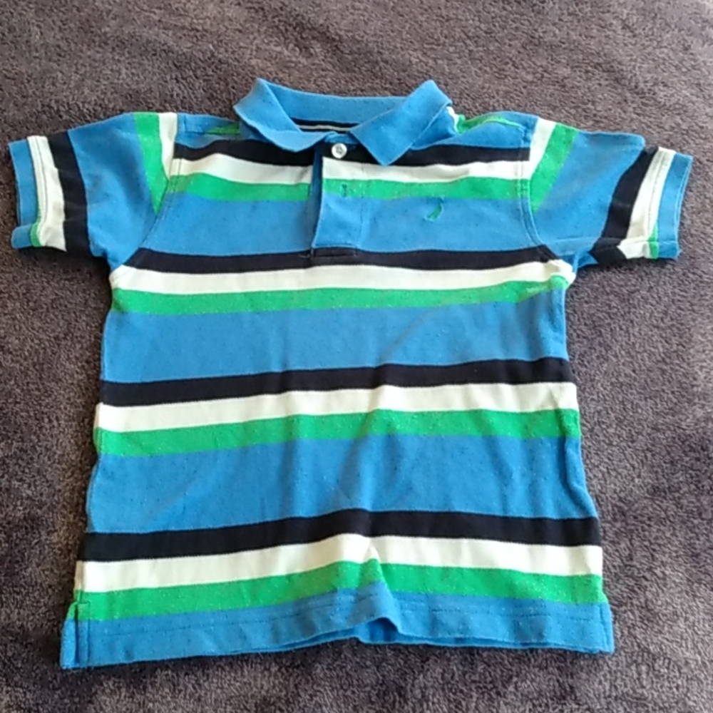 Boys Nautica 5/6 2 buttoned collard shirt
